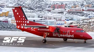 Air Greenland - Dash 8 200 - Nuuk (GOH) to Kangerlussuaq (SFJ) | TRIP REPORT