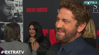 ‘Extra’ Hangs with the Stars at ‘Den of Thieves’ Premiere