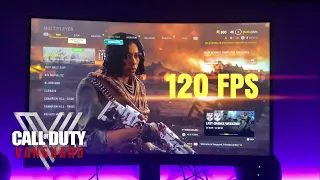 How to get 120fps on Call of Duty Vanguard PS5