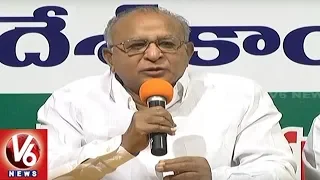 Former Minister Jaipal Reddy Fires On BJP Leaders Over Social Media Attack | V6 News