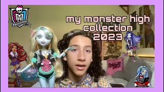 my monster high collection :)