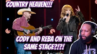 FIRST TIME WATCHING | CODY JOHNSON x REBA MCENTIRE - "WHOEVER'S IN NEW ENGLAND" | CMA FEST 2023