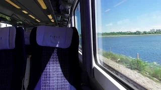 Leaving Hamworthy On A Southwest Trains Class 444 (19/5/17)