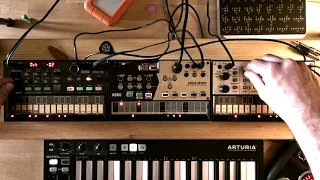 Korg Volca Drum/Keys/FM ambient electronica jam