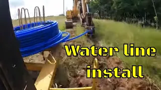 Water line install very quickly with minimal mess works awesome!!