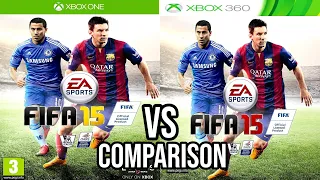 FIFA 15 Xbox One Vs Xbox 360