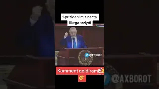 ISLOM KARIMOV ÓZBEKISTONNI 1CHI PRIZIDENTI😊