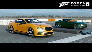 Fm7 Dragrace - Bentley Speed 6 - Bentley Continental SS