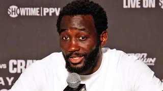 Terence Crawford CLAPS BACK at Derrick James telling his momma dont bring dancing shoes!