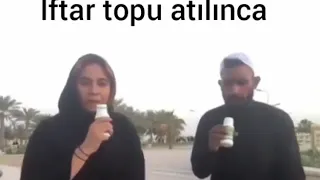 İftar Topu Atılınca Bakın Neler Oldu