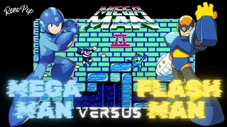 MEGA MAN 2 | Flash Man Stage & Boss Fight | No Death | Flash Ah-ah  | #megaman #letsplay