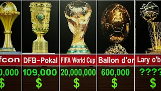 Ranking 22 of Most Expensive Trophies in the World. #fcfootball