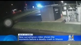 New Surveillance Video shows Moments Before Fatal Sharon Crash