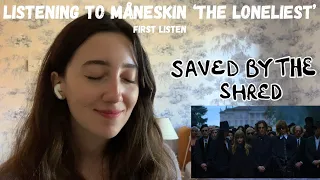 REACTING TO MÅNESKIN’S NEW SONG ‘THE LONELIEST’ (FIRST LISTEN)