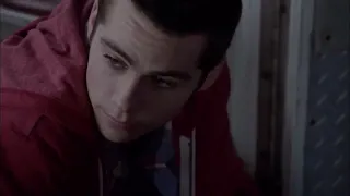 Teen Wolf 2x04 Stiles talks with his father he not telling him who attacked him at car  mechanic's.