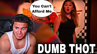 SHE THINKS SHE'S BAD AF LMAO!!! Dhar Mann ENTITLED GIRL Won't PAY On Her Date Reaction!