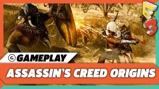 30 Minutes of Assassin's Creed Origins Gameplay on Xbox One X  | E3 2017