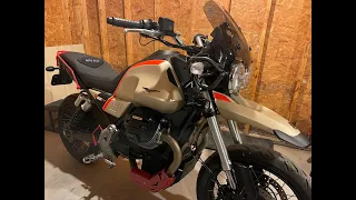 2021 Moto Guzzi V85 TT  | New Top Speed run, after a Diet!