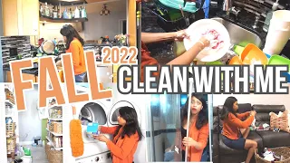 FALL CLEAN WITH ME! / EXTREME CLEANING MOTIVATION / ALL DAY CLEAN WITH ME 2022 / HOUSE CLEANING