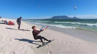 Kitesurfing in Cape Town