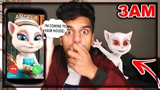 DO NOT CALL TALKING ANGELA AT 3AM!! *THIS IS WHY* OMG TALKING ANGELA BROKE INTO MY HOUSE!!