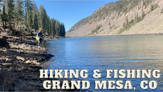 Hiking & Fishing Remote Lakes in Colorado | Grand Mesa, CO - Episode 16