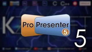 PP 05 - Medios, backrounds, multimedia - Kz Soft [Tutorial ProPresenter 5]