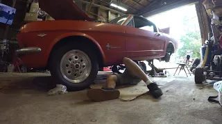 Replacing My Fuel Tank On My 1965 Ford Mustang