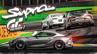 TOYOTA SUPRA - БИТВА ПОКОЛЕНИЙ! СТАРАЯ vs НОВАЯ - КАКАЯ ЛУЧШЕ?!! - ПРОХОЖУ КАФЕ В GRAN TURISMO 7!