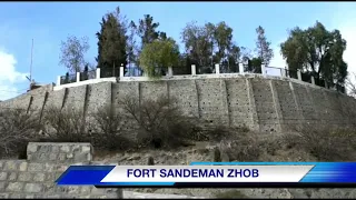 Walking over the history Fort Sandeman Zhob Pakistan