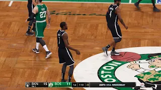 NBA LIVE Playoffs Nets vs Celtics Game 2 1st Qrt