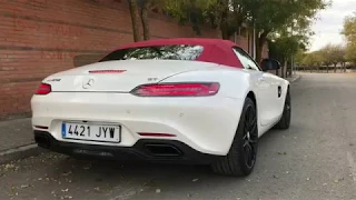 Mercedes AMG GT Roadster: Vista general, capota y sonido del motor