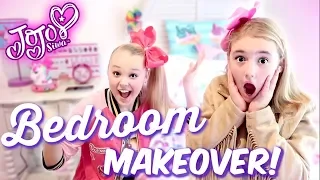 JoJo Siwa Dream Bedroom Makeover - Birthday Surprise!