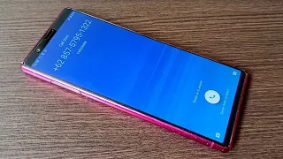 Sony Xperia 5 Closeup incoming Calls