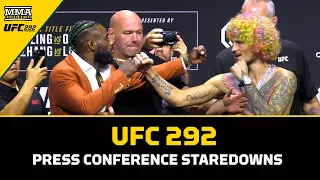 Full UFC 292 Press Conference Staredowns | UFC 292 | MMA Fighting