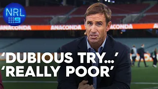 Joey's scathing review of Blues 'terrible' performance | NRL on Nine