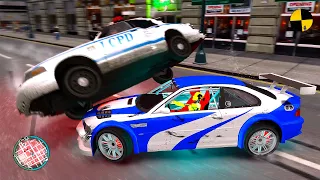 GTA 4 Crazy BMW M3 GTR Crashes Ep.8