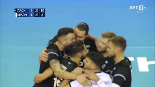 Volley League | ΠΑΟΚ - Μίλωνας 3-0 | HIGHLIGHTS | 26/11/22 | ΕΡΤ