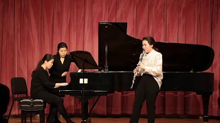 Brahms Clarinet Sonata Op.120 no.1 I. Allegro appassionato (Juhyun Lee)