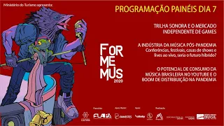 Formemus 2020 - primeiro dia - 07/08/2020