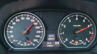 BMW 135i E82 N55 stock 306 PS 100 - 250 km/h