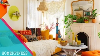 MUST LOOK !!! 40+ Stylish Bohemian Living Room Decorating Ideas