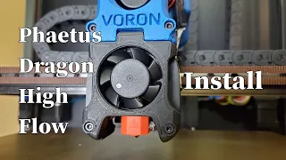 Phaetus Dragon High Flow Installation - Voron Afterburner