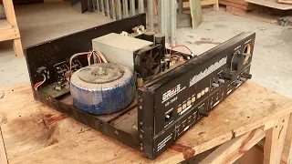 Restoration 8-transistor signal amplifier // Complete restoration process