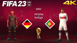 FIFA 23 - Germany vs. Portugal - FIFA World Cup Qatar Final | PS5™ Gameplay [4K 60FPS] Next Gen