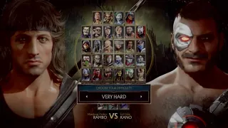 Mortal Kombat 11: Rambo vs. Kano (Very Hard)