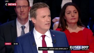 N. Dupont-Aignan à E. Macron "Vous êtes un peu amnésique. Ce n'est jamais vous"