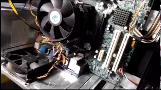 Pc startup problems- fan spins for a second and stops