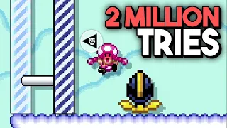 The 40 Hour Journey to Beat One of Mario Maker's HARDEST Levels