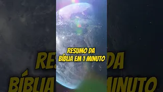 A HISTÓRIA DA BÍBLIA EM 1 MINUTO